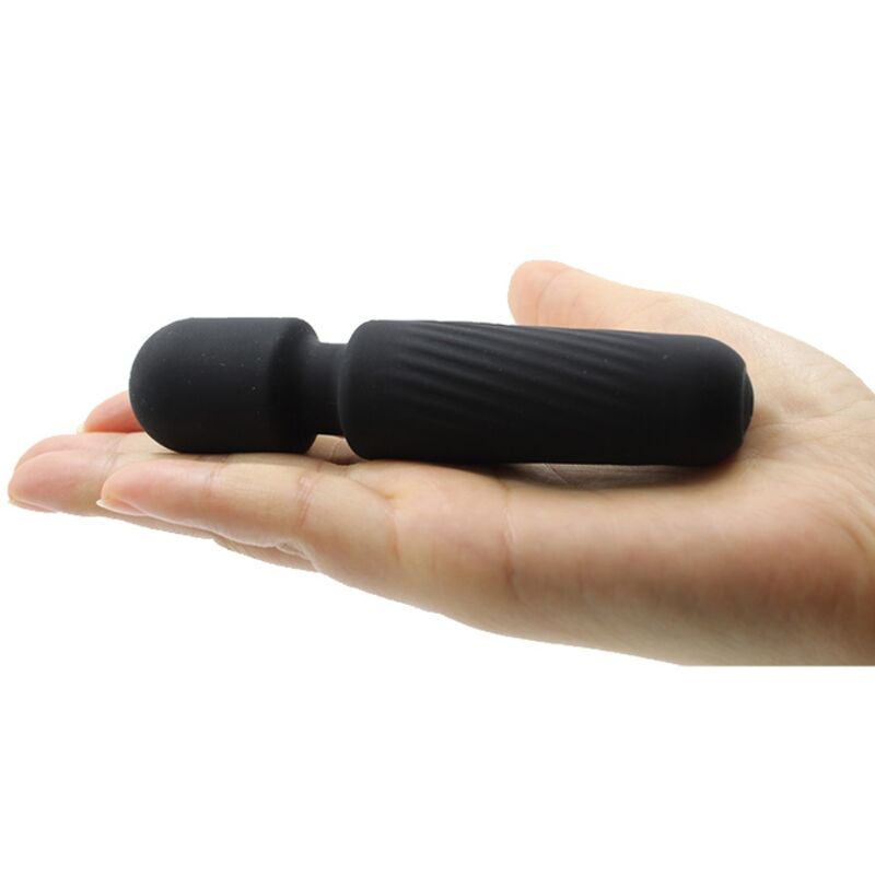 ARMONY - DIN MAGISKA MASSAGEAPPARAT & VIBRATOR UPPLADDNINGSBAR 10 VIBRATIONER SVART