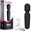 ARMONY - DIN MAGISKA MASSAGEAPPARAT & VIBRATOR UPPLADDNINGSBAR 10 VIBRATIONER SVART