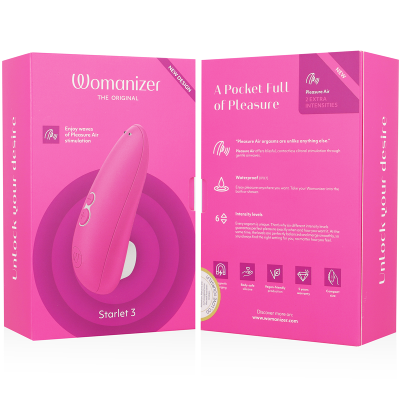 WOMANIZER - STARLET 3 - Klitoriskiihotin