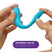 WE-VIBE - Sync Go turkoosi kaksoisstimulaattori