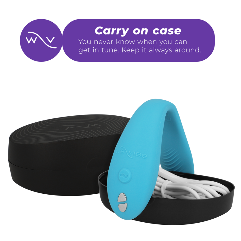 WE-VIBE - Sync Go turkoosi kaksoisstimulaattori
