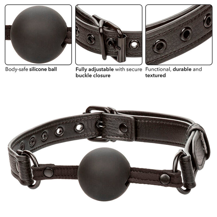 CALEXOTICS - NOCTURNAL BALLGAG SILIKON SVART