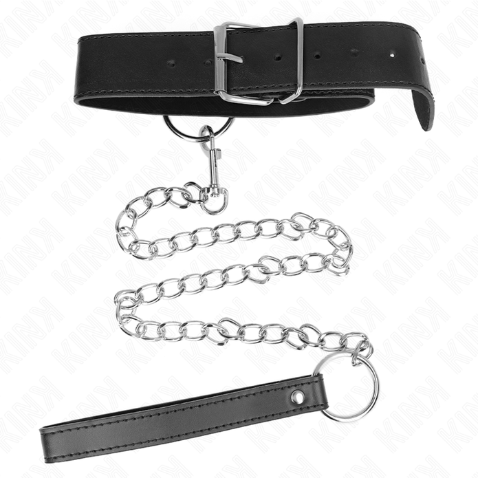 KINK - säädettävä kaulapanta talutushihnalla 36-43 cm