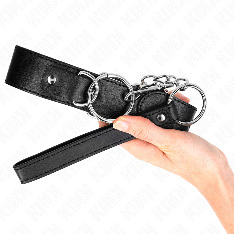 KINK - säädettävä kaulapanta talutushihnalla 36-43 cm