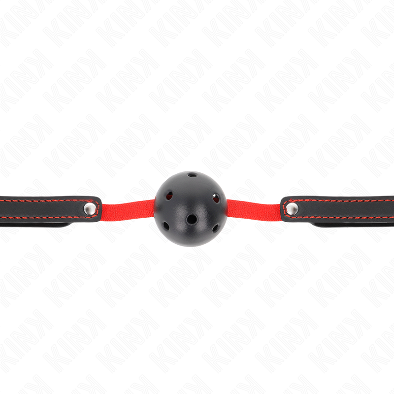 KINK - URHÅLIG HÅRD MUNNUPP 4,5 CM MED ELASTISK REM 56 x 1,5 CM