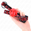 KINK - 4,5 cm pallo suukapula, säädettävä 42–60 cm