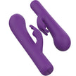 B SWISH - Bunny Infinite Deluxe- Rabbit Vibraattori, 10 värinäasetusta, violetti
