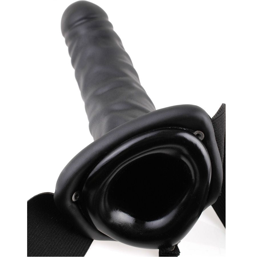 FETISH FANTASY SERIES - 19 CM IHÅLIG REMPENIS SVART