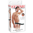FETISH FANTASY SERIES - 19 CM IHÅLIG REMPENIS SVART