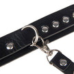 SUBBLIME - 953690 HANDKLOVAR MED BONDAGE-BÄLTE SVART EN STORLEK