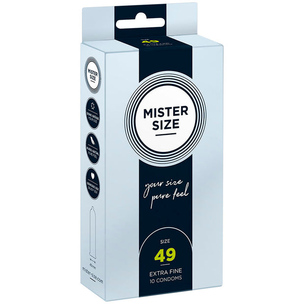 MISTER SIZE - KONDOM STORLEK S 49 MM (10 ENHETER)