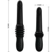 PRETTY LOVE - PAZUZU VIBRATOR 3 THRUST MODES BLACK