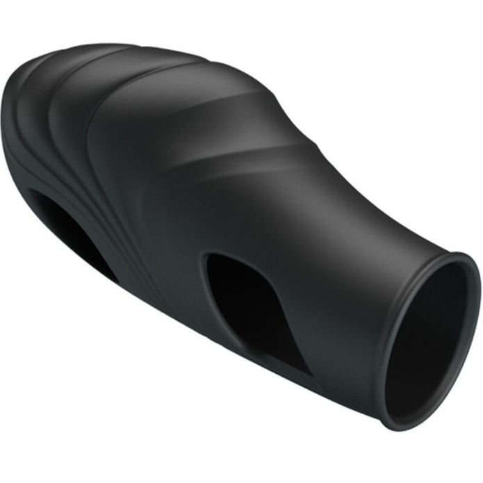 PRETTY LOVE - LICH SILICONE FINGER VIBRATOR BLACK