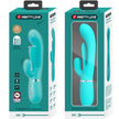 PRETTY LOVE - Triple Rabbit 3-in-1 vibraattori, sininen