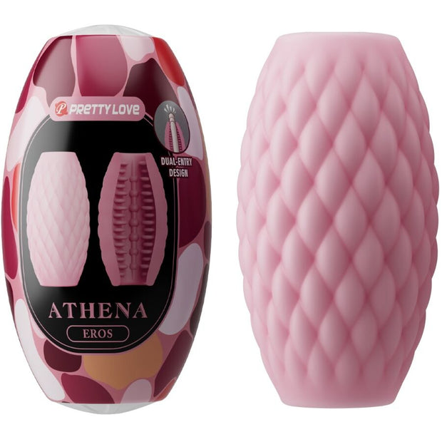 PRETTY LOVE - ATHENA EROS SILIKON SEXLEKSAK FÖR MÄN ROSA