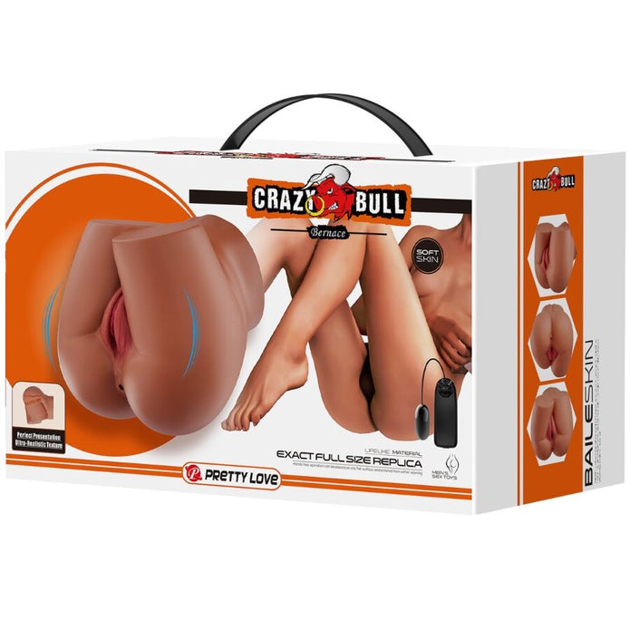 CRAZY BULL - Realistinen masturbaattori värinällä
