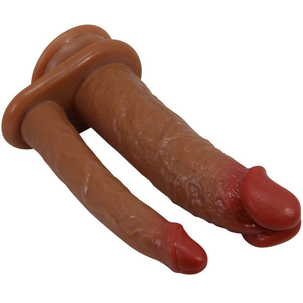 PRETTY LOVE - Goran - realistinen kaksipäinen dildo