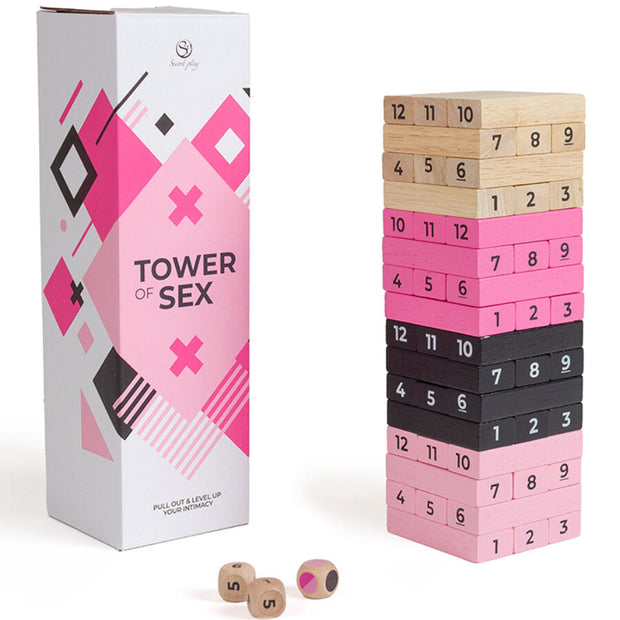SECRETPLAY - Puinen TOWER OF SEX -peli