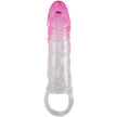 PRETTY LOVE - ODES REALISTIC 2 CM ENLARGEMENT SHEATH FOR PENIS PINK