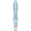 SATISFYER - AIR PUMP BUNNY 1 INFLATABLE RABBIT VIBRATOR BLUE