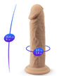 SILEXD - REALISTISK PENISMODELL 2 TERMOREAKTIV SILIKON 15,4 CM