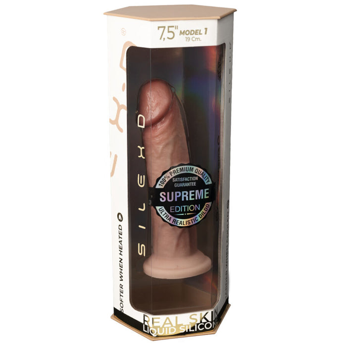 SILEXD - Lämpöreaktiivinen Dildo, 19 cm