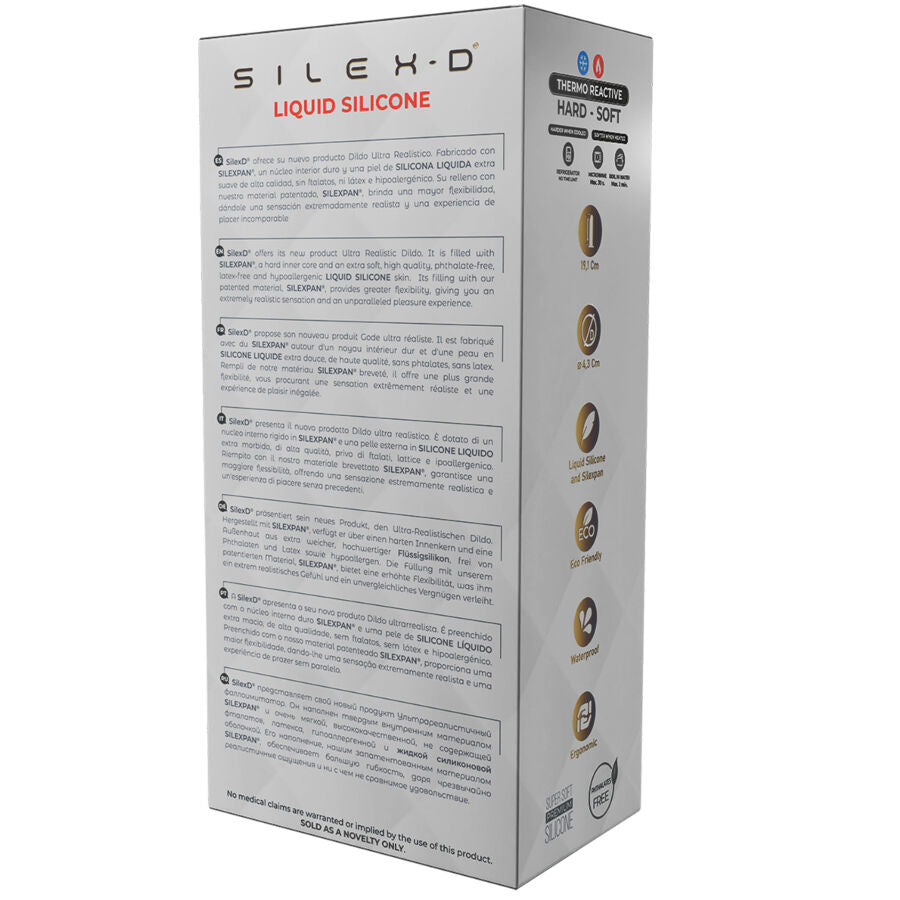 SILEXD - Realistinen Dildo, 20,6 cm