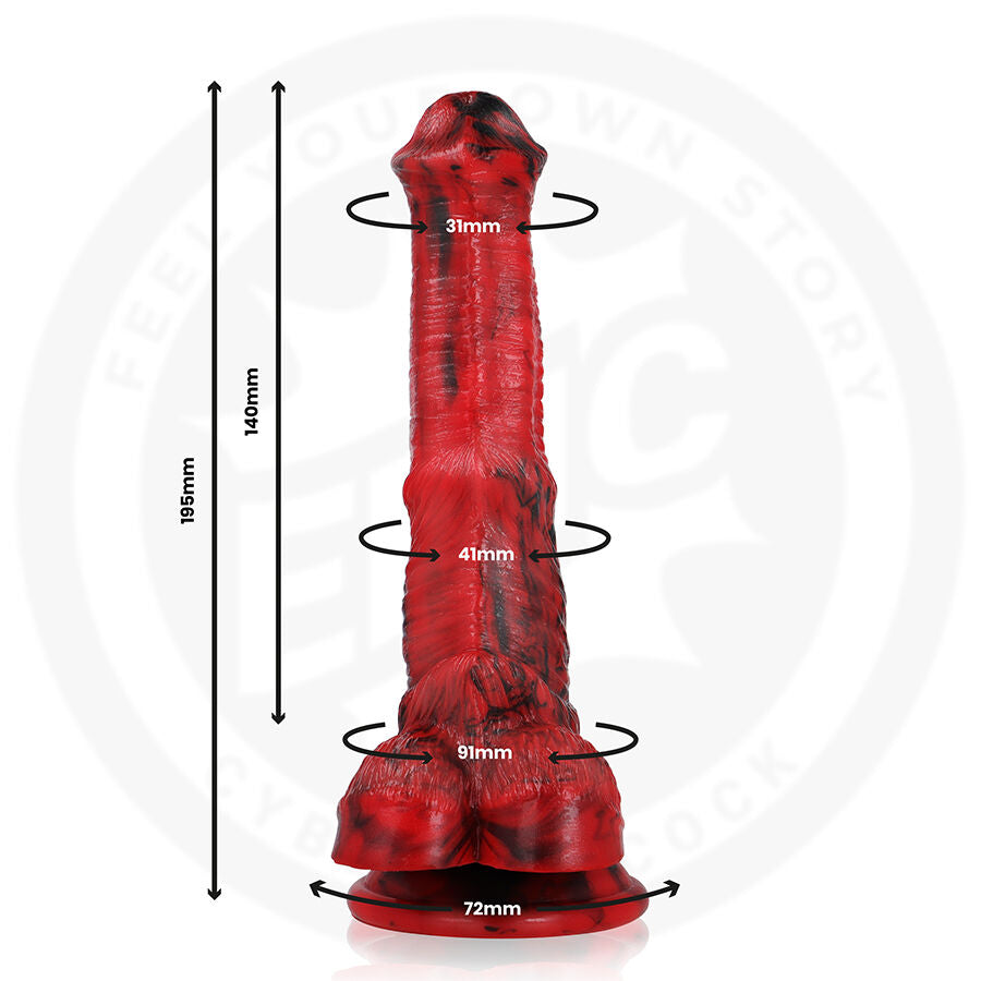 EPIC - Vulcanus Night Dragon – voimakas dildo