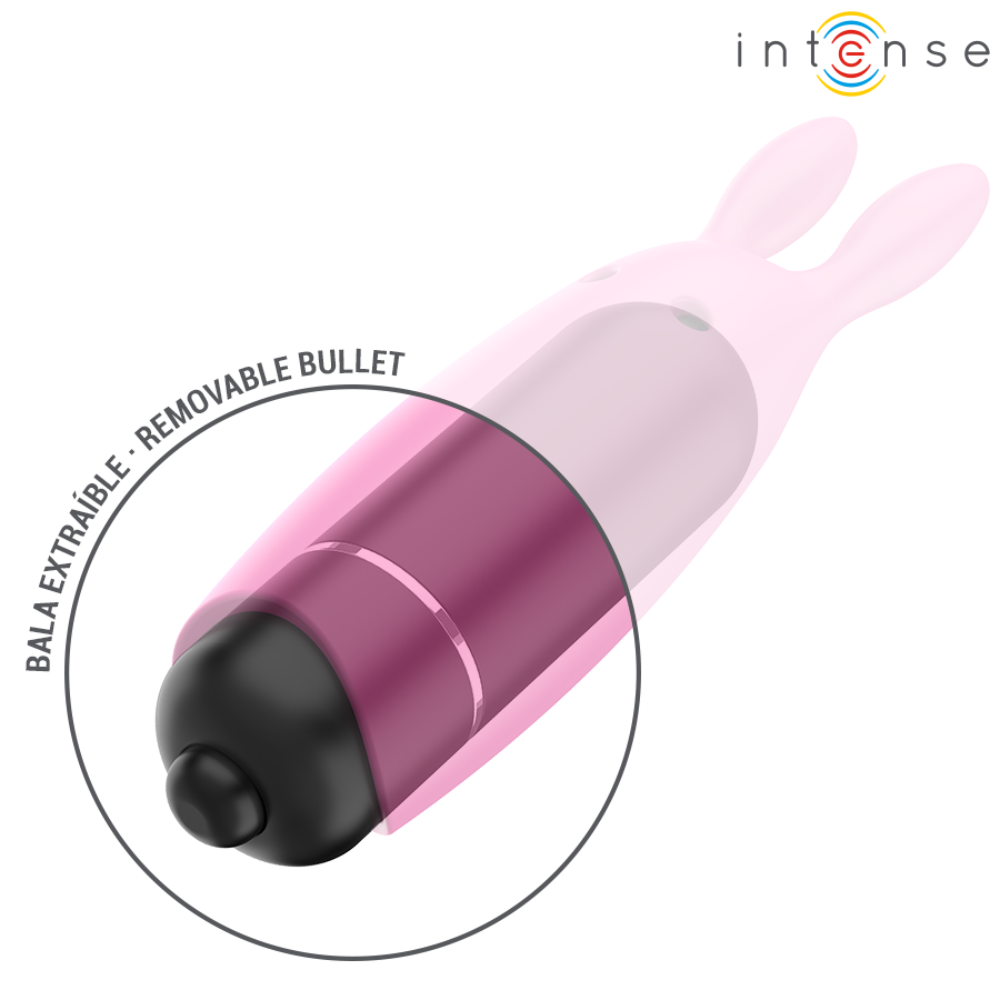 INTENSE - HOPPER PINK VIBRATING BULLET 8.3 X 2.4 CM