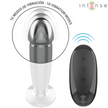 INTENS - ANALPLUGG MED 10 VIBRATIONER METALLDILDO MED FJÄRRKONTROLL M
