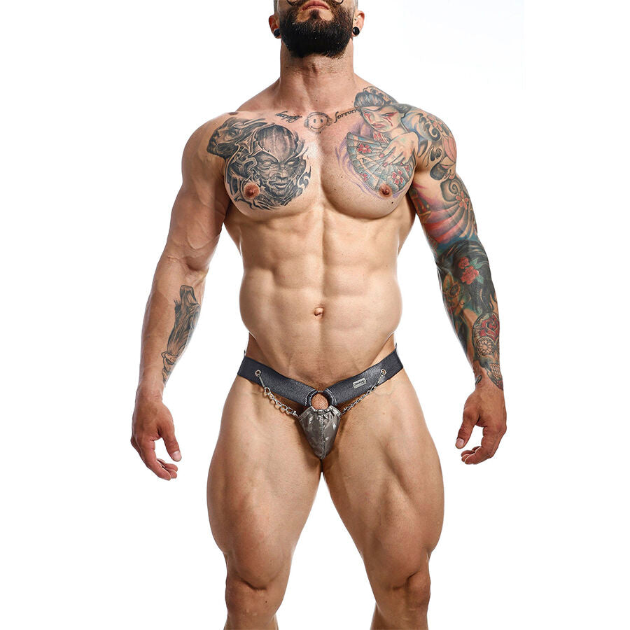 MOB - Snap-jockstrap harmaa, one size