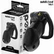 ADDICTED TOYS LOCKED - MINDNIGHT CELL PENIS CAGE SIZE L