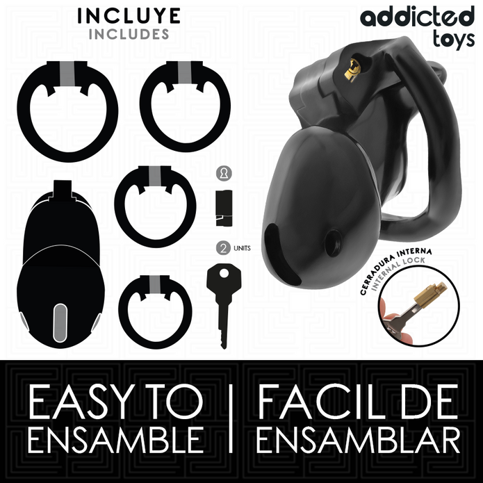 ADDICTED TOYS LOCKED - Penishäkki Cell S koko