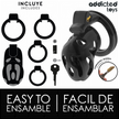 ADDICTED TOYS LÅST - FÖRLUTEN KRYPTA PENISBUR 8 CM