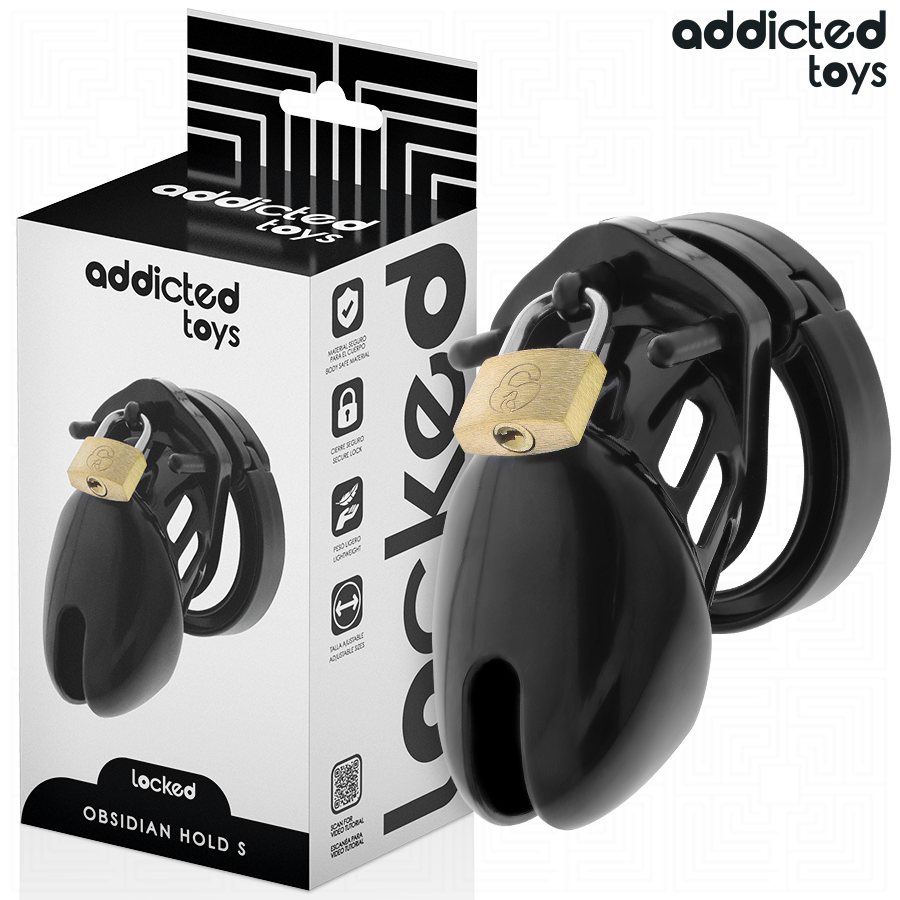 ADDICTED TOYS LÅST - OBSIDIAN PENISKORPA STORLEK S