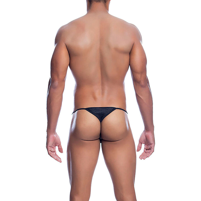 MOB - BLACK MICROFIBER V-STRING SIZE S/M