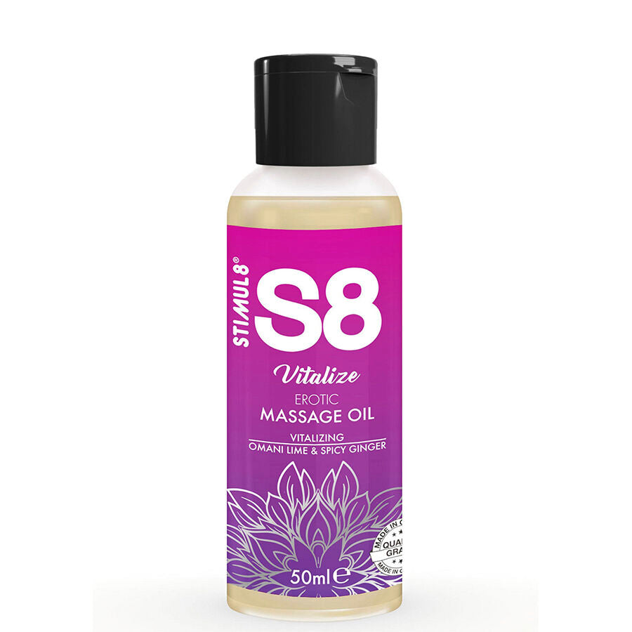 STIMUL8 - Hierontaöljyt 3 x 50 ml – monituoksu pakkaus