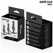 ADDICTED TOYS - SATS MED 3 ANALPLUGGAR I SILIKON MODELL 1