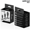 ADDICTED TOYS - 3-osainen silikoninen anaalitappisetti, malli 2