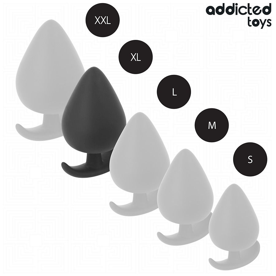 ADDICTED TOYS - XL koko silikoninen anaalitappi 9,5 cm