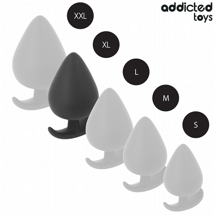 ADDICTED TOYS - XL koko silikoninen anaalitappi 9,5 cm