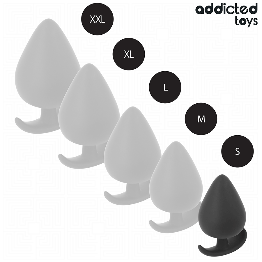 ADDICTED TOYS - Silikoninen anaalitappi koko S 5,3 cm