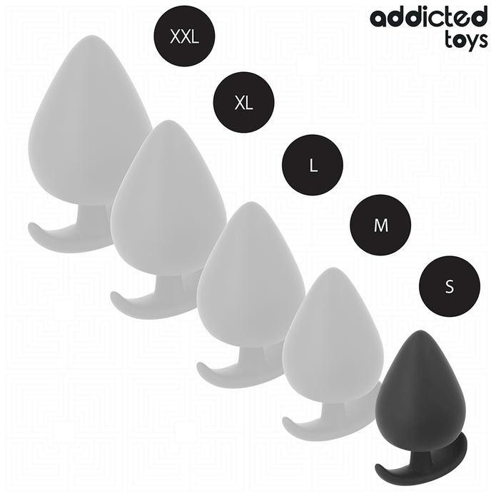 ADDICTED TOYS - Silikoninen anaalitappi koko S 5,3 cm