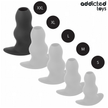 ADDICTED TOYS - HOLLOW ANAL PLUG SILICONE SIZE XXL 15.2 CM