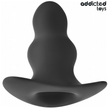 ADDICTED TOYS - KÖNSÖPPNINGSPLUGG I SILIKON, IHÅLIG, STORLEK XL 13,9 CM
