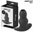 ADDICTED TOYS - KÖNSÖPPNINGSPLUGG I SILIKON, IHÅLIG, STORLEK XL 13,9 CM
