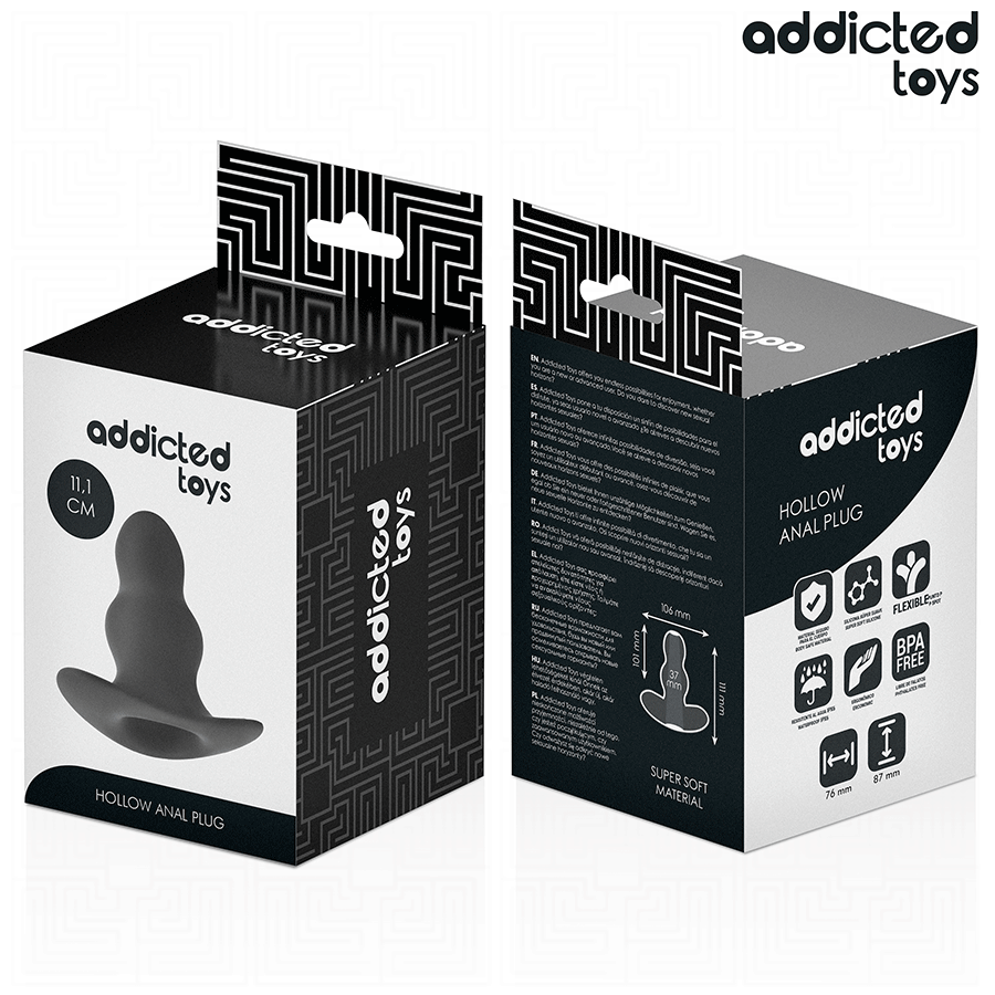 ADDICTED TOYS - Ontto silikoninen anaalitappi L 11,1 cm