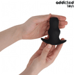 ADDICTED TOYS - HOLLOW ANAL PLUG SILICONE SIZE M 9.6 CM