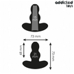 ADDICTED TOYS - Pieni ontto silikoninen anaalitappi 7,3 cm