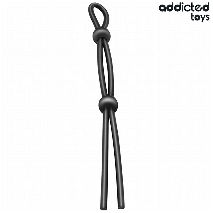 ADDICTED TOYS – Silikoninen penisrengas köysi, kaksilenkkinen
